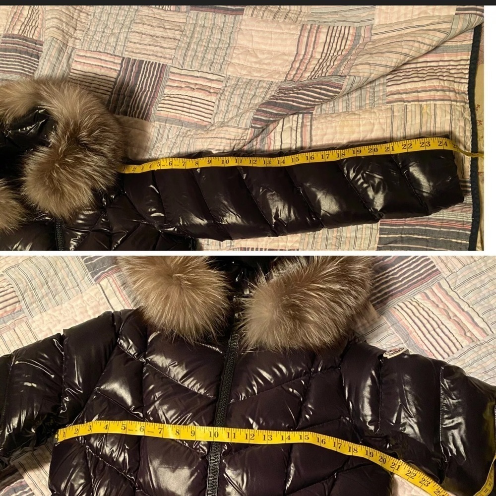 💰SOLD💰Moncler fulmarus black down parka jacket - Picture 5 of 14